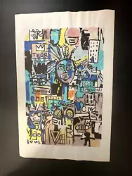 Buy Jean Michel Basquiat Media Drawing On Paper • 99.62£