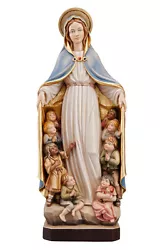 Buy Mary Of Protection Statue Wood Carved • 14,197.31£