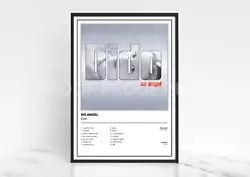 Buy Dido No Angel Album Single Cover Poster / Music Christmas Gift • 8£