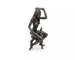 Buy Original Ronald Cameron Erotic Risque Nude Women Sculpture Bronze On White Metal • 45£