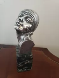 Buy Beautiful Harriette Miller (1892-1971) Sculpture. Bronze W Silver. Art Deco • 8,840.70£