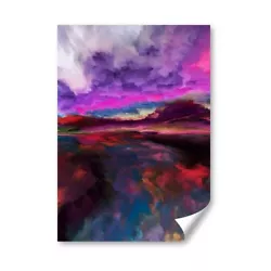 Buy A5 - Painting Landscape Sunset At Sea Print 14.8x21cm 280gsm #21982 • 3.99£