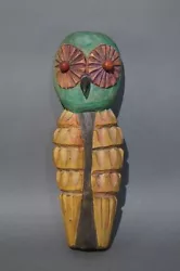 Buy Henryk Zegadlo (1934-2011) - Owl - Wooden Sculpture Hand-Carved Naive Art • 401.23£