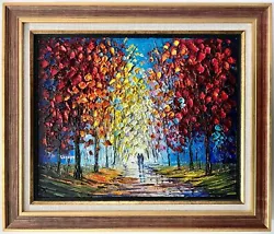 Buy Slava Ilyayev -  Enchanted Path Of Love  - Oil On Canvas • 3,911.66£