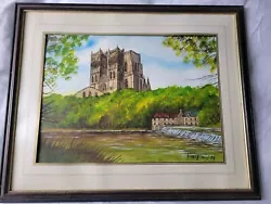 Buy Original Watercolour Painting Of Durham Cathedral Signed Framed By Horsfield  • 350£