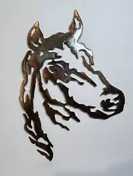 Buy Very Unique Horse Head Sculpture Saw Blade Hand Made Art • 104.14£