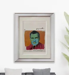 Buy Andy Warhol, Orig. Hand-signed Lithograph With COA & Appraisal Of $3,500=/ • 224.97£