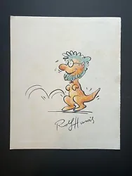 Buy Rolf Harris Original Colour Drawing : Rolfaroo   III • 450£
