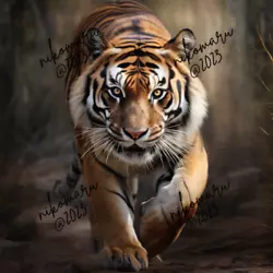 Buy Tiger Digital Image Picture Photo Wallpaper Background Desktop Art • 1.19£