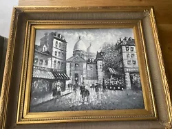 Buy Caroline Burnett Oil Painting Paris City Scene • 60£