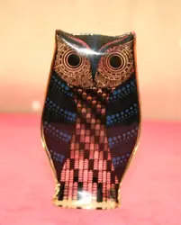 Buy Vintage Abraham Palatnik, Lucite, Acrylic Blue / Black Owl, Pop Art Sculpture • 84.99£