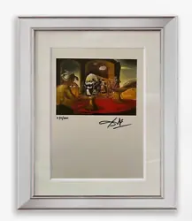 Buy Salvado Dalí Hand Signed Original Lithograph Print Certificate !$3500 Appraisal, • 157.19£