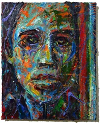 Buy Portrait Oil█painting█outsider█impressionist█art█signed Abstract Original Unique • 382.39£