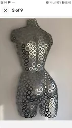 Buy  Metal Wall Art Female Torso Rear Sculpture Abstract Decor Man Cave  • 190£