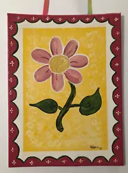 Buy Lovely Flower Painting, 12” X 9” • 10.87£