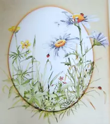 Buy X Vintage Wildflower Meadow Painting Original By Ellie • 16.99£