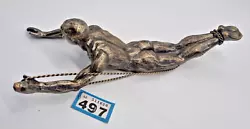 Buy Male Nude Sculpture Figurine Statue X1 LOT BAE497 Gold Coloured Male Body Art • 10£