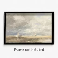 Buy David Cox - Going To The Hayfield - Print 11x17 Art Poster • 23.62£