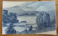 Buy KENMARE BAY IRELAND  Antique Watercolour Painting  • 30£