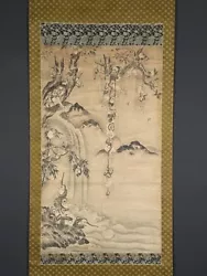 Buy Nw5947 Hanging Scroll  Monkeys Catching A Reflection Of The Moon In The Water  • 1,184.04£