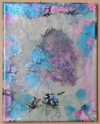 Buy Original Abstract 8  X 10  Acrylic Pour Painting  My Tree Of Life  By Stacey R • 7.74£