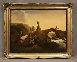 Buy Oil Painting Landscape Signed Nicolaes Berchem (DUTCH, 1620-1683)  • 59,201.96£