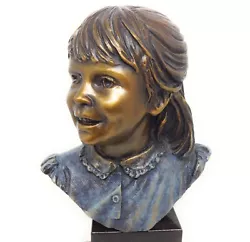 Buy Artist Ann LaRose Limited Edition LILLY Bronze Bust Statue Sculpture 41/100 1992 • 474.12£