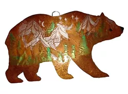 Buy Homemade Resin Wall Art Sculpture Large Bear  • 6£