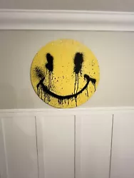 Buy Ryca Ryan Callanan Smiley Acid Art Signed Pure Evil Banksy  • 450£