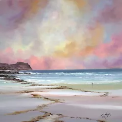 Buy Philip Gray - Walking Under Pink Skies - Original Painting • 4,850£