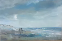 Buy Original Oil Painting William Jamison 12  X 8  Beach Ocean Horse Riding Ireland • 80£