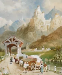 Buy Att. Clarkson Stanfield RA (1793-1867) Tronsberg/Trostberg, Germany Watercolour • 450£