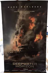 Buy Deepwater Horizon Cinema Movie Poster 8ft X 5ft Starting Mark Wahlberg • 1£