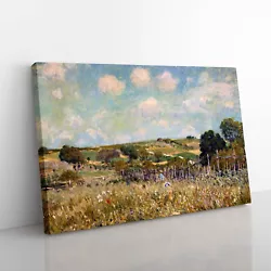 Buy The Meadow By Alfred Sisley Canvas Wall Art Print Framed Picture Home Decor • 24.95£