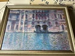 Buy Claude Monet Print - Venice, Palazzo De Mula 1908 Painting  - 76cm Width • 108.20£
