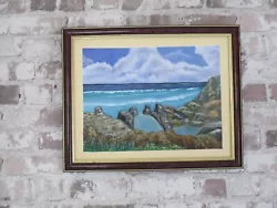 Buy A Jeff Winterflood ONE OFF  Original Signed Seascape Oil Painting Framed • 4.50£