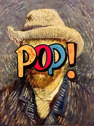 Buy Mr Clever Art SELF PORTRAIT PAINTING ON CANVAS Vincent Van Gogh Pop Street Art • 473.62£