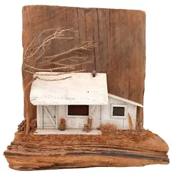 Buy Driftwood Art Farmhouse Country Beach House Lakehouse OOAK Signed Wall Sculpture • 250.06£