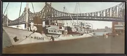 Buy William Waithe, Peace Boat Under The Queensboro Bridge, Oil On Canvas (unsigned) • 11,955£