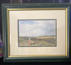 Buy David Cox 1783-1859 Watercolour ‘Early Summer In The Meadows’ C1804 • 53.75£
