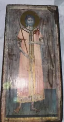 Buy Antique Oil Painting Of Christ  On Bord Unusual • 0.99£