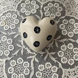 Buy Small Carved Soapstone 2.5” Heart Art Sculpture Decoration Paperweight • 12.51£