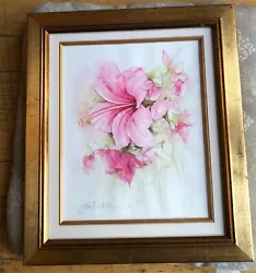 Buy Oil Painting By JAN HANTON Of Flowers What A Very Nice Water Colour Painting Wow • 5£
