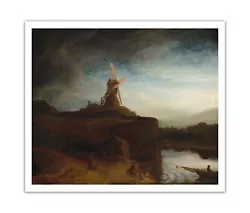Buy REMBRANDT The Mill (Painting 1645–1648) PREMIUM 17x20  Print Poster • 19.84£