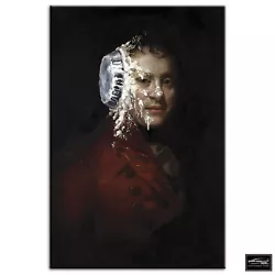 Buy Pie Face   Banksy Painting BOX FRAMED CANVAS ART Picture HDR 280gsm • 19.99£