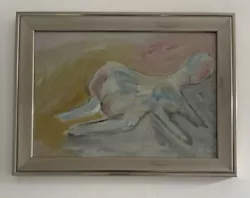 Buy Original Contemporary Abstract Modernist Figurative Oil On Board Painting • 0.99£