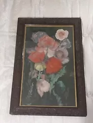 Buy Framed Oil (?) Painting Of Flower Fairies / Children Antique? Ornate Frame • 79.99£