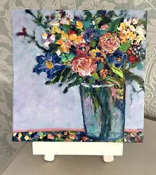 Buy Contemporary Floral Still Life Painting • 15£
