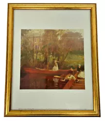 Buy A Boating Party By John Singer Sargent Oil Painting Framed Art Print - I14 O863 • 5.95£