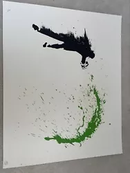 Buy Nick Walker Green Paint Chucker Banksy • 500£